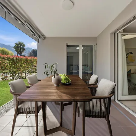 Giardino Felice Familienfreundliche Mit 240m2 Eigenem Garten & Klimaanlage *