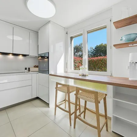 Appartement Giardino Felice Familienfreundliche Mit 240m2 Eigenem Garten & Klimaanlage